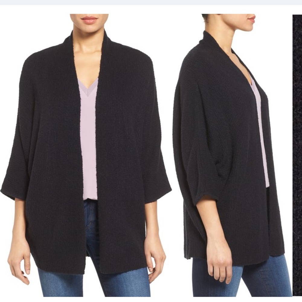 Halogen Open Front Cardigan